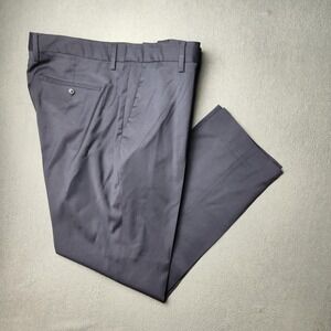 Bonobos Dress Pants Mens 38x29 Dark Blue Slim Fit Stretch Wool Blend Trousers